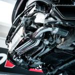 Preparazioni auto – scarico Capristo montato sotto la Porsche Carrera 992