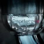 Preparazioni auto – dettaglio saldatura del marchio Capristo sullo scarico